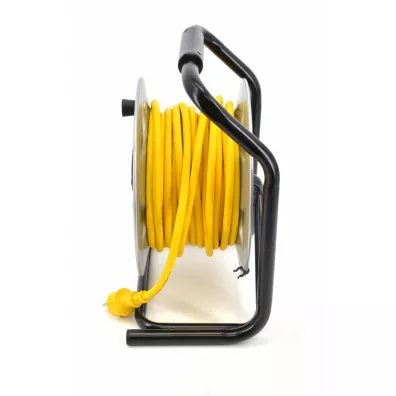 Awtools Przeduacz bben metalowy ty heavy duty 50m 3x1,5 mm 16a / 3680w / ip44 neopren