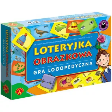 Loteryjka Obrazkowa - logopedyczna