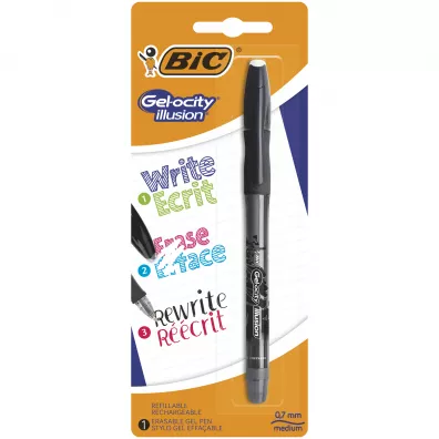 Dugopis wymazywalny Gel-ocity illusion BIC