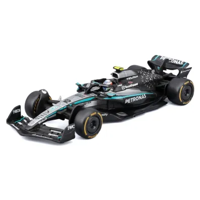 Bburago model 1:43 bolid f1 mercedes amg w16 2025 kimi antonelli 18-38238