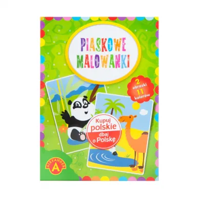 Piaskowe malowanki. Panda i Wielb��d Alexander