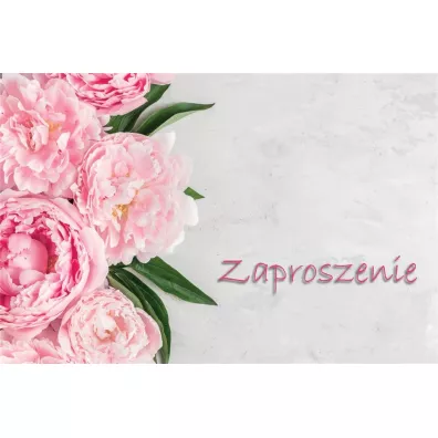 Trend Zaproszenie Uniwersalne 10 szt.