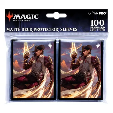 Ultra-Pro: Magic the Gathering - Outlaws of Thunder Junction - Matte Deck Protector Sleeves - Kellan, the Kid