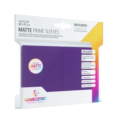 Gamegenic Koszulki Matte Prime CCG Sleeves Purple 66 x 91 mm 100 szt.