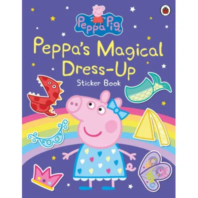 Peppa`s Magical Dress-Up Sticker Book. Peppa Pig wer. angielska
