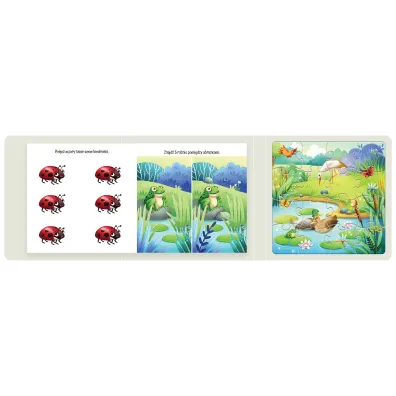 Na ��ce. Puzzle magnetyczne