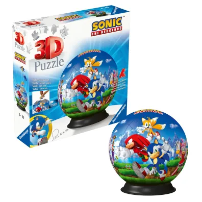 Puzzle 3D 72 el. Kula: Sonic Ravensburger