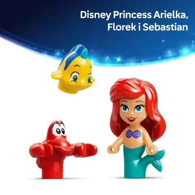 LEGO Disney Princess Magiczny minipa�ac Arielki 43285