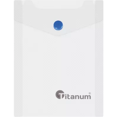 Titanum Teczka A6 kopertowa pionowa bezbarwna