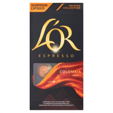 Lor Kawa mielona w kapsukach Espresso Colombia system Nespresso 10 x 5,2 g