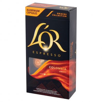 Lor Kawa mielona w kapsukach Espresso Colombia system Nespresso 10 x 5,2 g