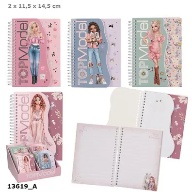 Depesche Notesik na spirali Top Model 1szt.mix 13619A