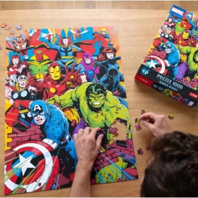 Puzzle 1000 el. Marvel Heroes Trefl