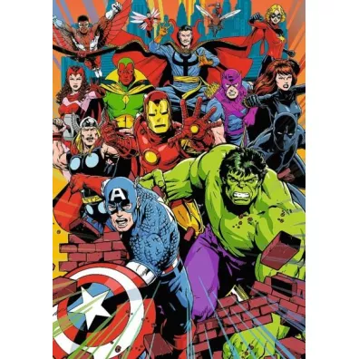 Puzzle 1000 el. Marvel Heroes Trefl