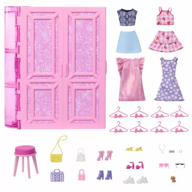 Barbie. Zestaw Szafa Marze� 3.0 Mattel