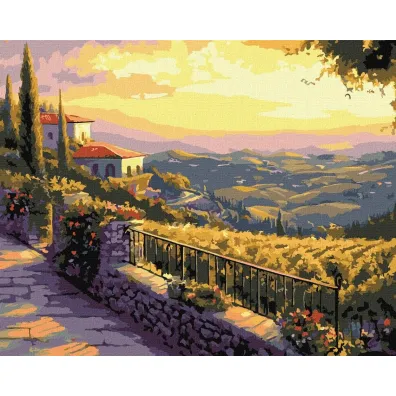 Ideyka Malowanie po numerach - W�oski wiecz�r 40x50cm
