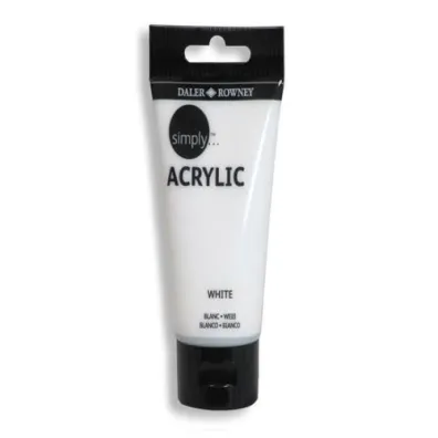 Fila Farba akrylowa Simply Acrylic 250ml - white