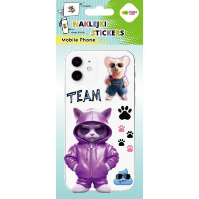 Happy Color Naklejki MOBILE PHONE - Cool Team, 90x205 mm