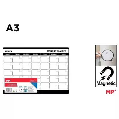 Mp Main Paper Planer magnetyczny A3 miesi�czny