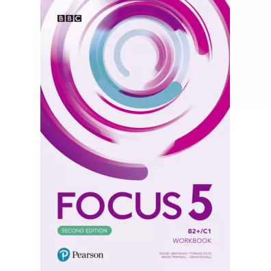 Focus Second Edition 5. Workbook + Kompendium + kod do zeszytu �wicze� w wersji cyfrowej - Beata Trapnell, Daniel Brayshaw, Tomasz Siuta, Dean Russell