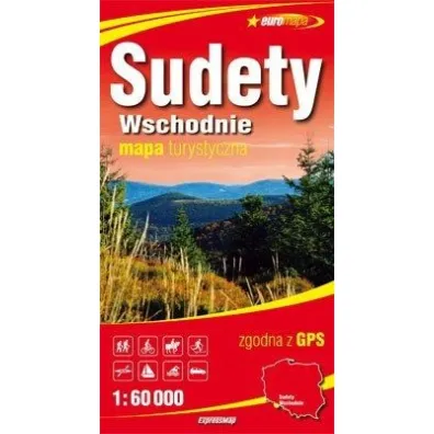 Sudety Wschodnie mapa turystyczna 1:60 000