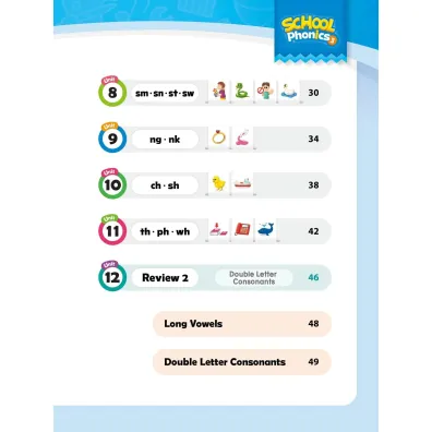 School Phonics 3. Workbook
