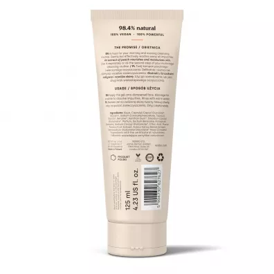 Resibo Rich Peach naturalny el do mycia twarzy z ekstraktem z brzoskwini 125 ml