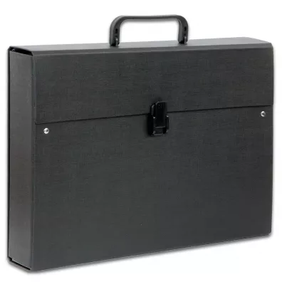 Penmate Teczka z r�czk� A4 Maxi Plus Lux PCV czarna