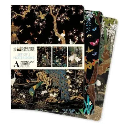 Flame Tree Zestaw 3 notatnik�w A5 Ashmolean Museum