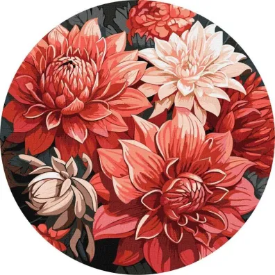 Ideyka Malowanie po numerach - �wi�teczny bukiet 40x50cm