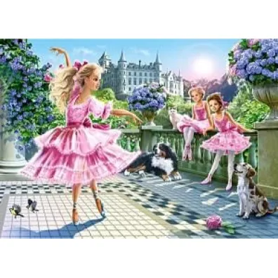 Puzzle 180 el. Baletnice Castorland