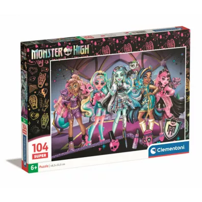 Puzzle 104 el. Super Monster High Clementoni