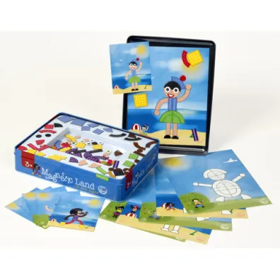 Puzzle Zestaw magnetyczny �wiat przyjaci� (ML AMR) Vision One