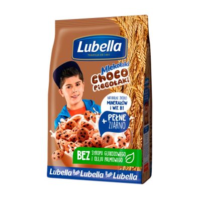 Lubella Mlekołaki płatki śniadaniowe Choco Piegołaki 500 g