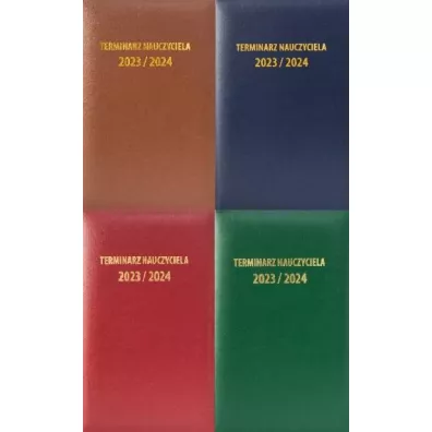Terminarz Nauczyciela 2023/2024 A5 Dn Vinyl MIX