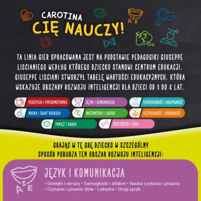 Carotina ci nauczy! 10 gier z czytaniem i pisaniem