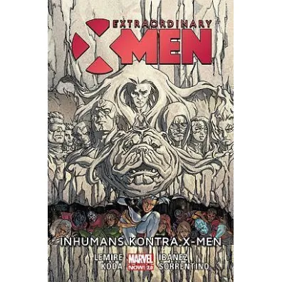 Marvel Now 2.0 Inhumans kontra X-Men. Extraordinary X-Men. Tom 4 - Jeff Lemire, Andrea  Sorrentino