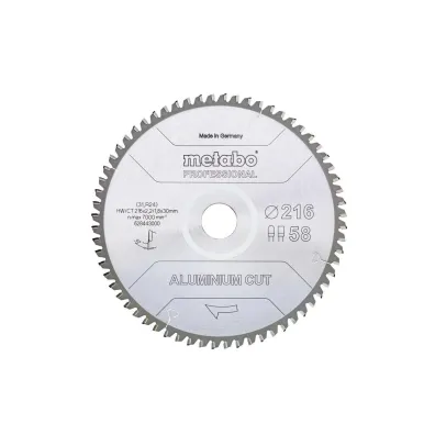 Metabo Pi�a tarczowa fz/tz 216x30x58z aluminium cut professional
