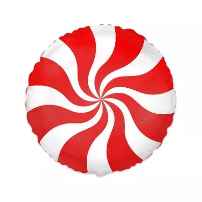 Flexmetal Balon foliowy lizak czerwony
