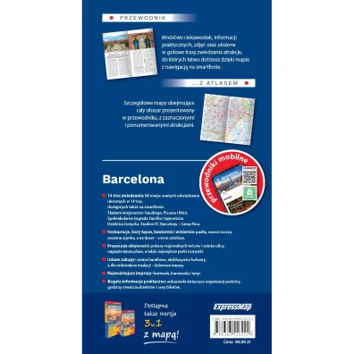 Barcelona przewodnik z atlasem 2026