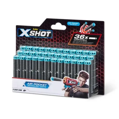 X-SHOT zestaw 36 strza�ek Excel AirPocket Zuru