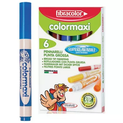Fibracolor Mazaki Color Maxi 6 szt.