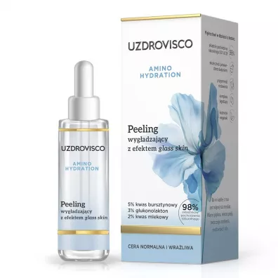 Uzdrovisco Peeling do twarzy wyg�adzaj�cy z efektem glass skin 30 ml