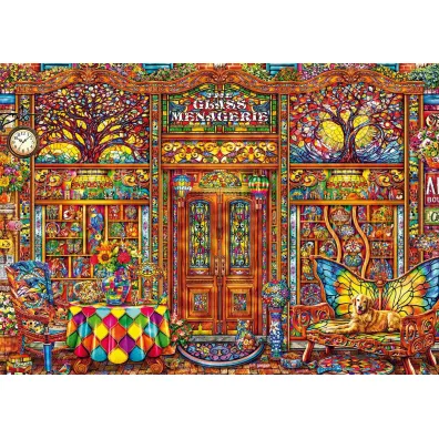 Puzzle 1000 Michael Fishel Szklana mena�eria Schmidt