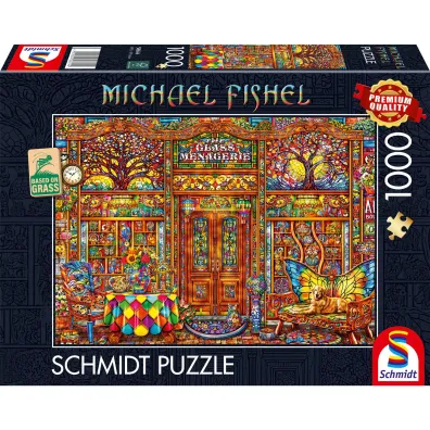 Puzzle 1000 Michael Fishel Szklana mena�eria Schmidt