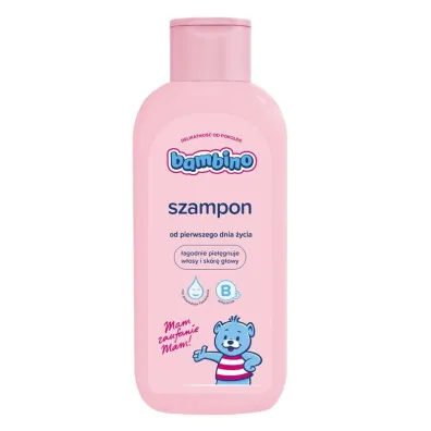 Bambino Szampon z witamin� B3 dla dzieci do cia�a, w�os�w i sk�ry g�owy 400 ml