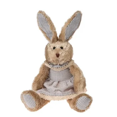 Kr�lik Mellin w szarej sukience 25cm Beppe