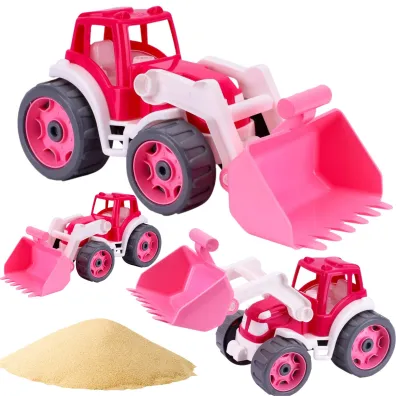 Traktor r�owy Technok