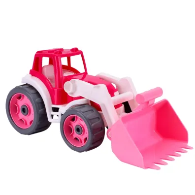 Traktor r�owy Technok