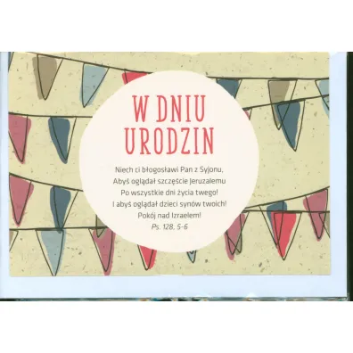 Kartka Urodziny 6 Niech ci b�ogos�awi Pan